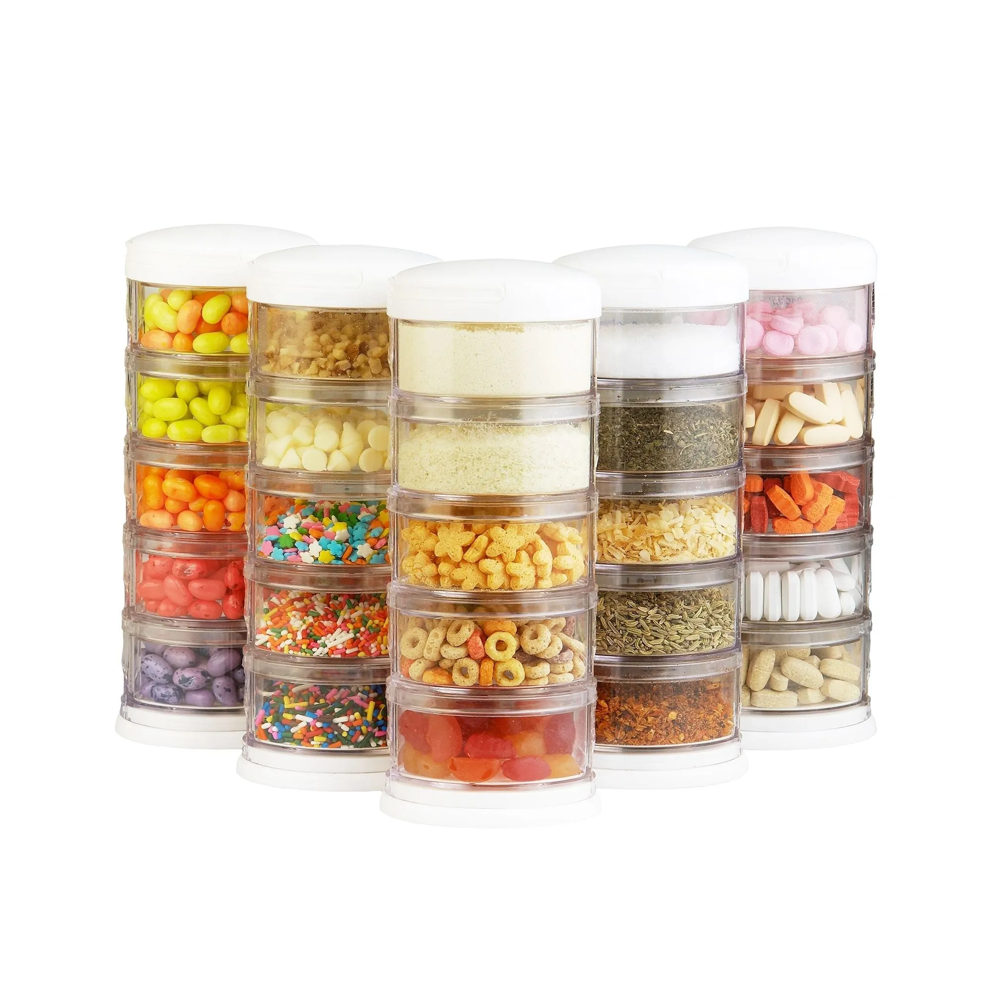 Innobaby Packin' SMART Stackables -5 Tier / Zoo Animal