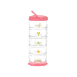 Innobaby Packin' SMART Stackables -5 Tier / Zoo Animal