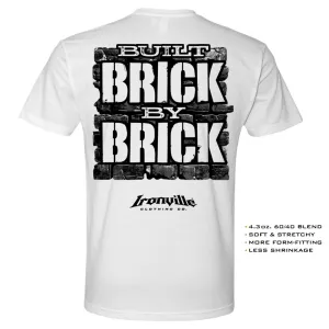 Ironville BRICK BY BRICK Soft-Blend Gym T-shirt