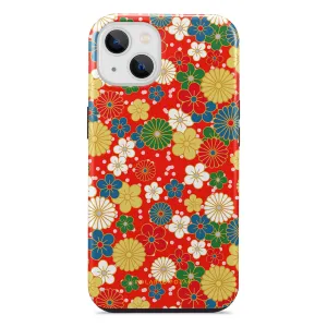 Japan Blossoms Custom - iPhone 14 Case