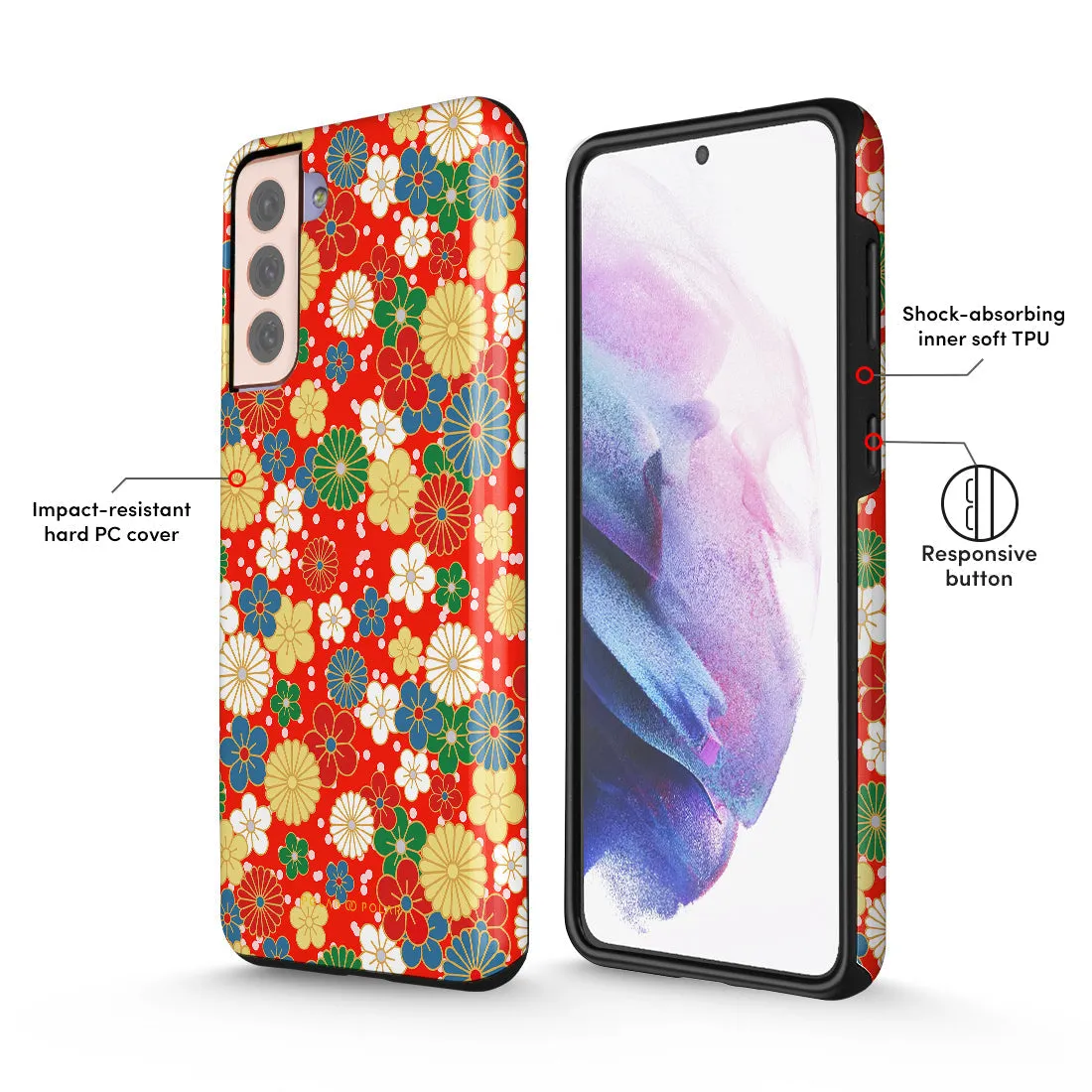 Japan Blossoms Custom - Samsung Galaxy S21 Plus 5G Case