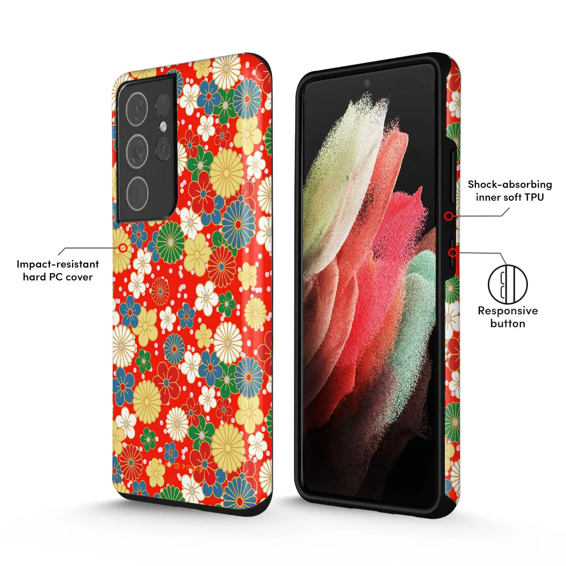 Japan Blossoms Custom - Samsung Galaxy S21 Ultra 5G Case