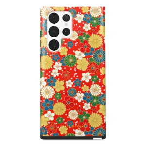 Japan Blossoms Custom - Samsung Galaxy S22 Ultra 5G Case