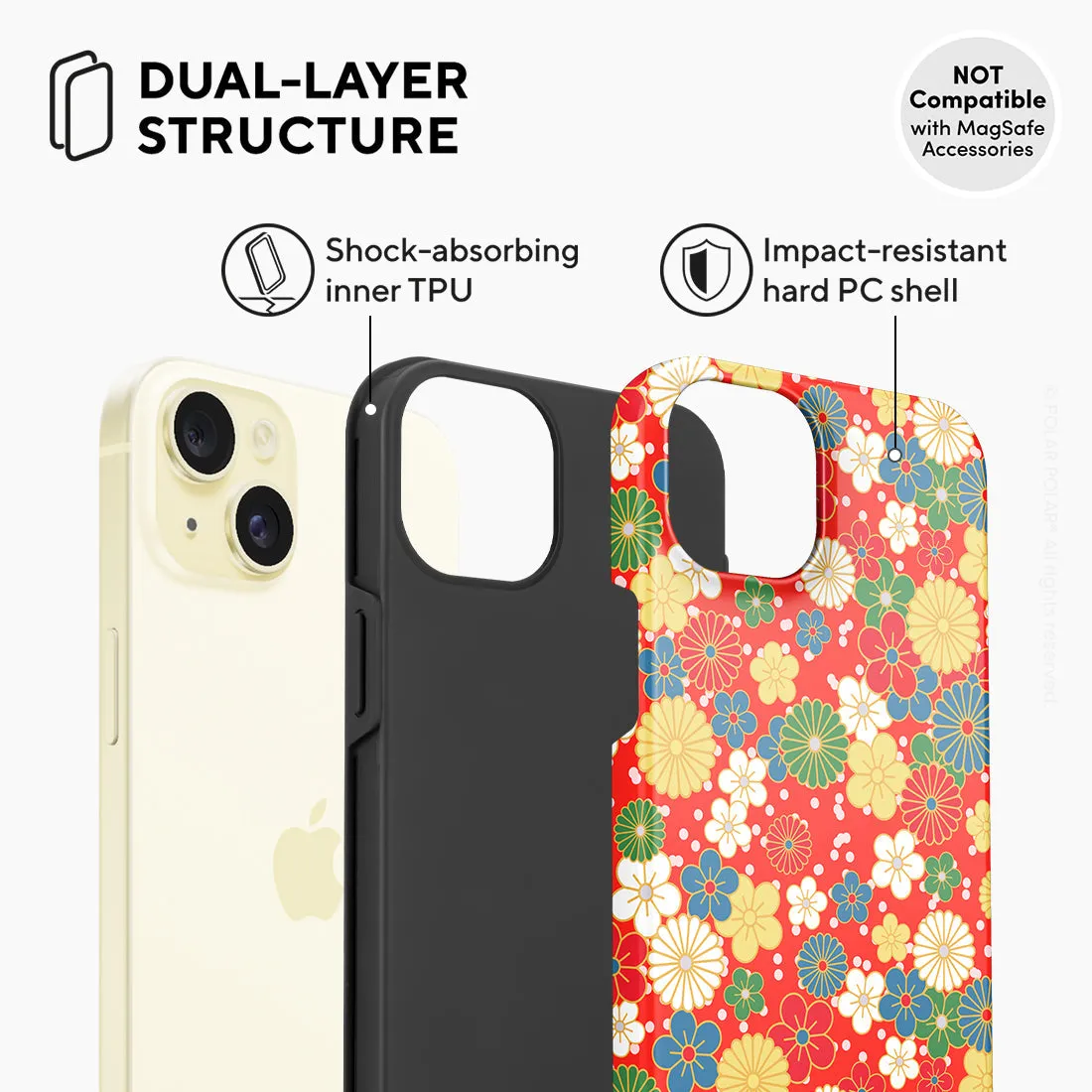 Japan Blossoms - iPhone 15 Plus Case