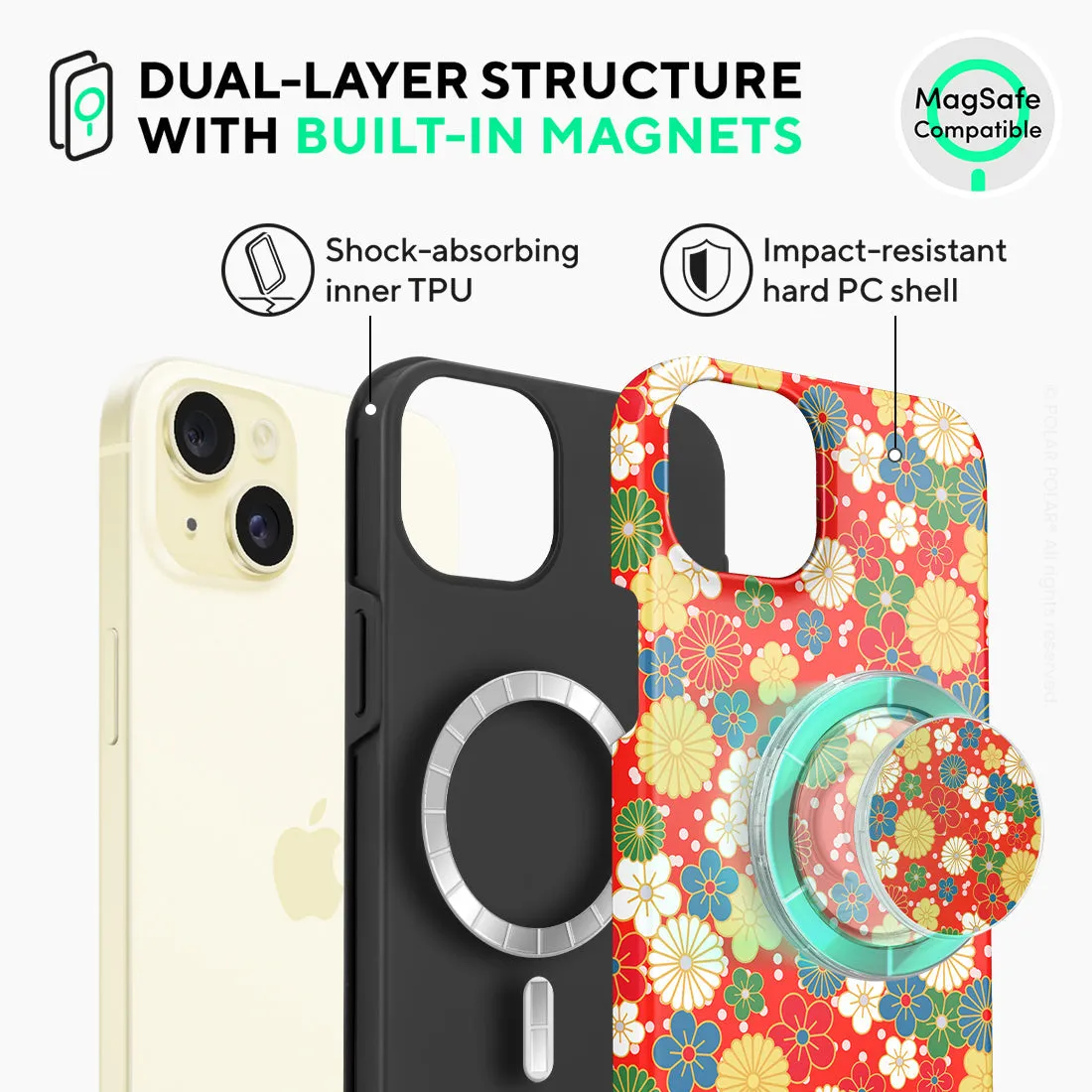 Japan Blossoms - iPhone 15 Plus Case