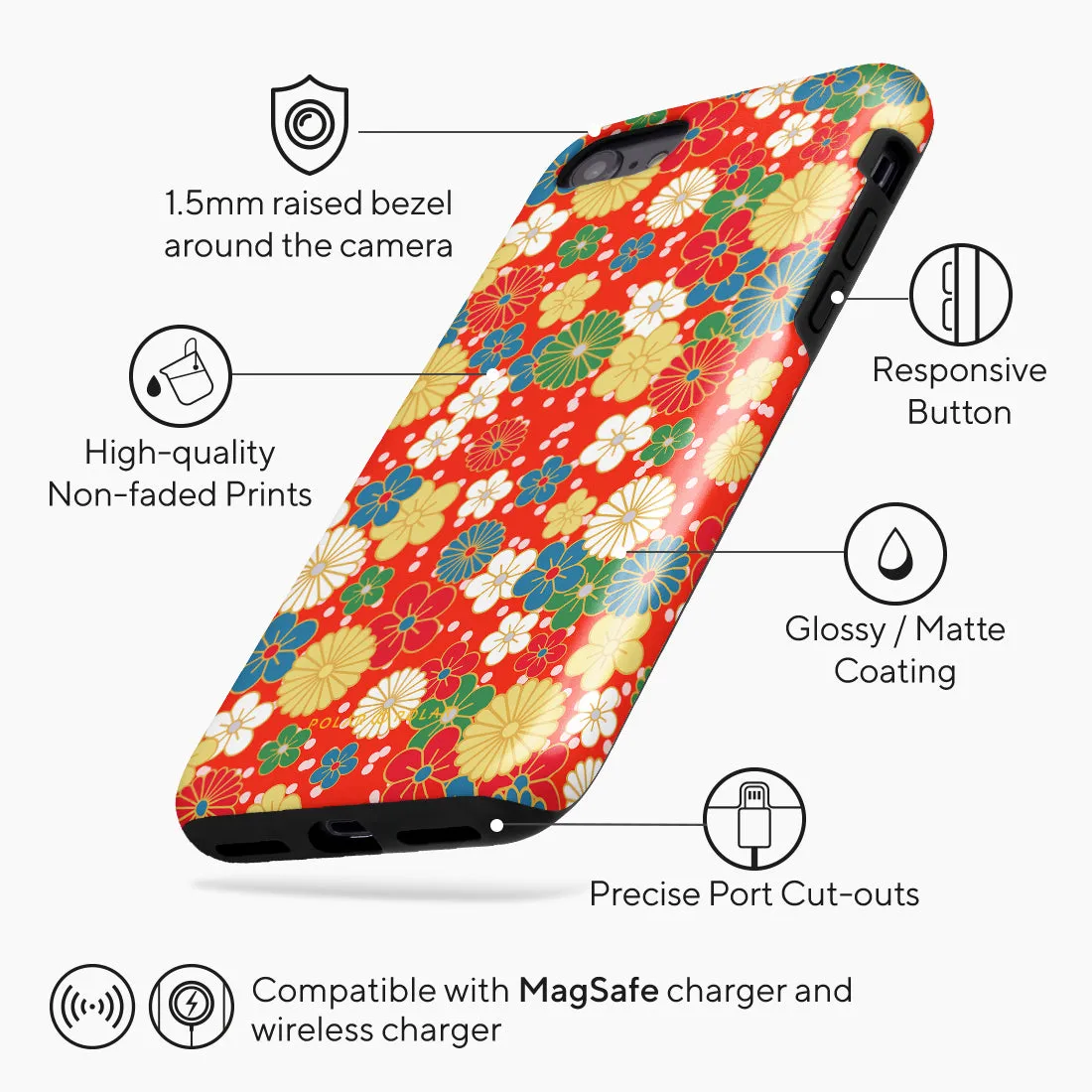 Japan Blossoms - iPhone SE3 / SE2 / 8 / 7 Case