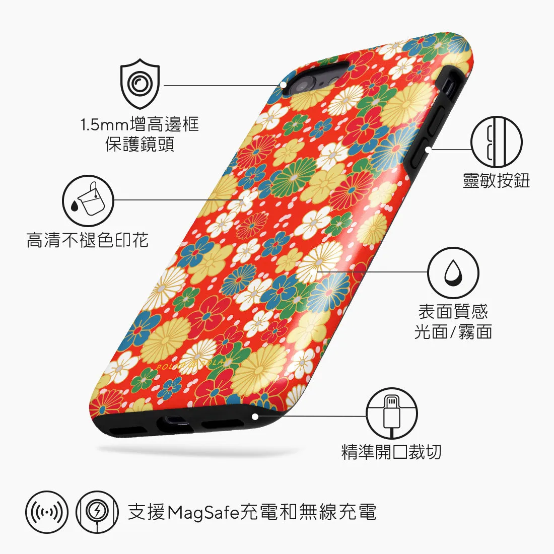 Japan Blossoms - iPhone SE3 / SE2 / 8 / 7 Case