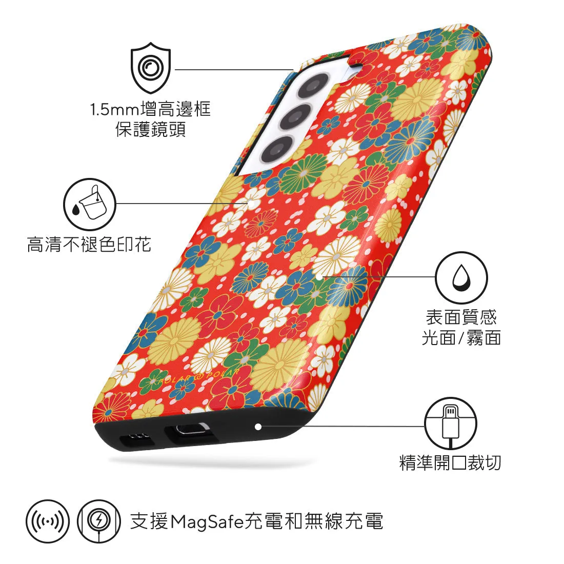 Japan Blossoms - Samsung Galaxy S22 5G Case