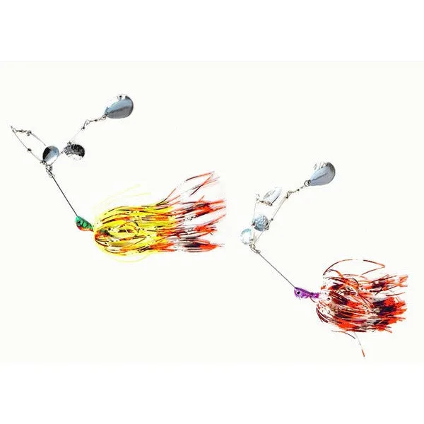 KAMIKAZE Quad Spin Arama Spinner Baits 18gr w plastic-2PkA