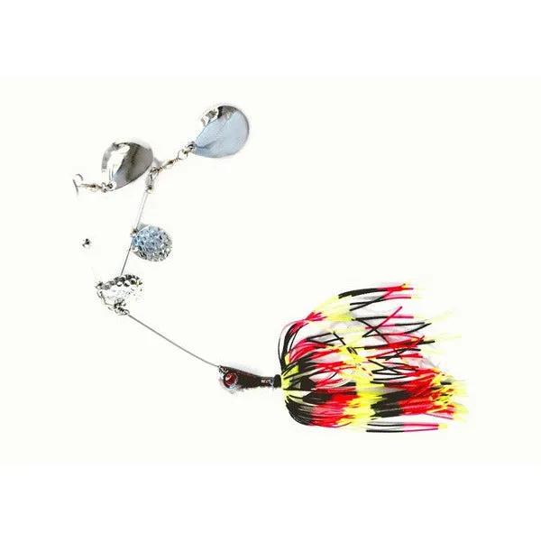 KAMIKAZE Quad Spin Arama Spinner Baits 21gr w plastic-2PkC