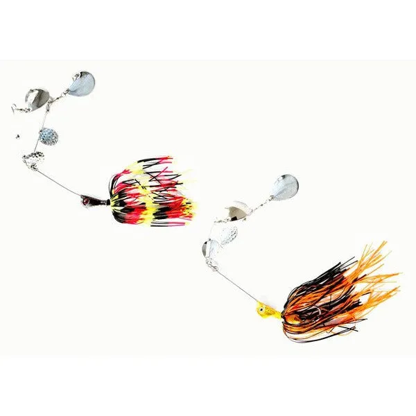 KAMIKAZE Quad Spin Arama Spinner Baits 21gr w plastic-2PkC