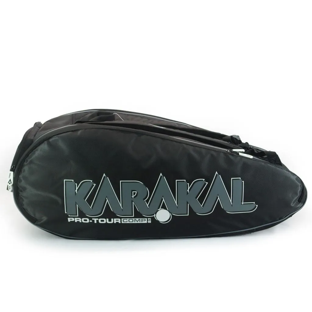 Karakal Pro Tour Comp 9 Pack Bag White