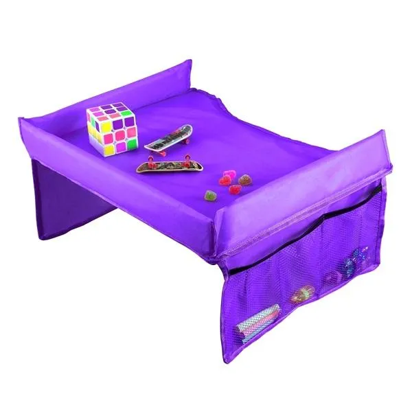 Kids "On The Go" Snack Tray - Assorted Colours