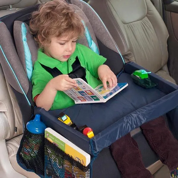 Kids "On The Go" Snack Tray - Assorted Colours