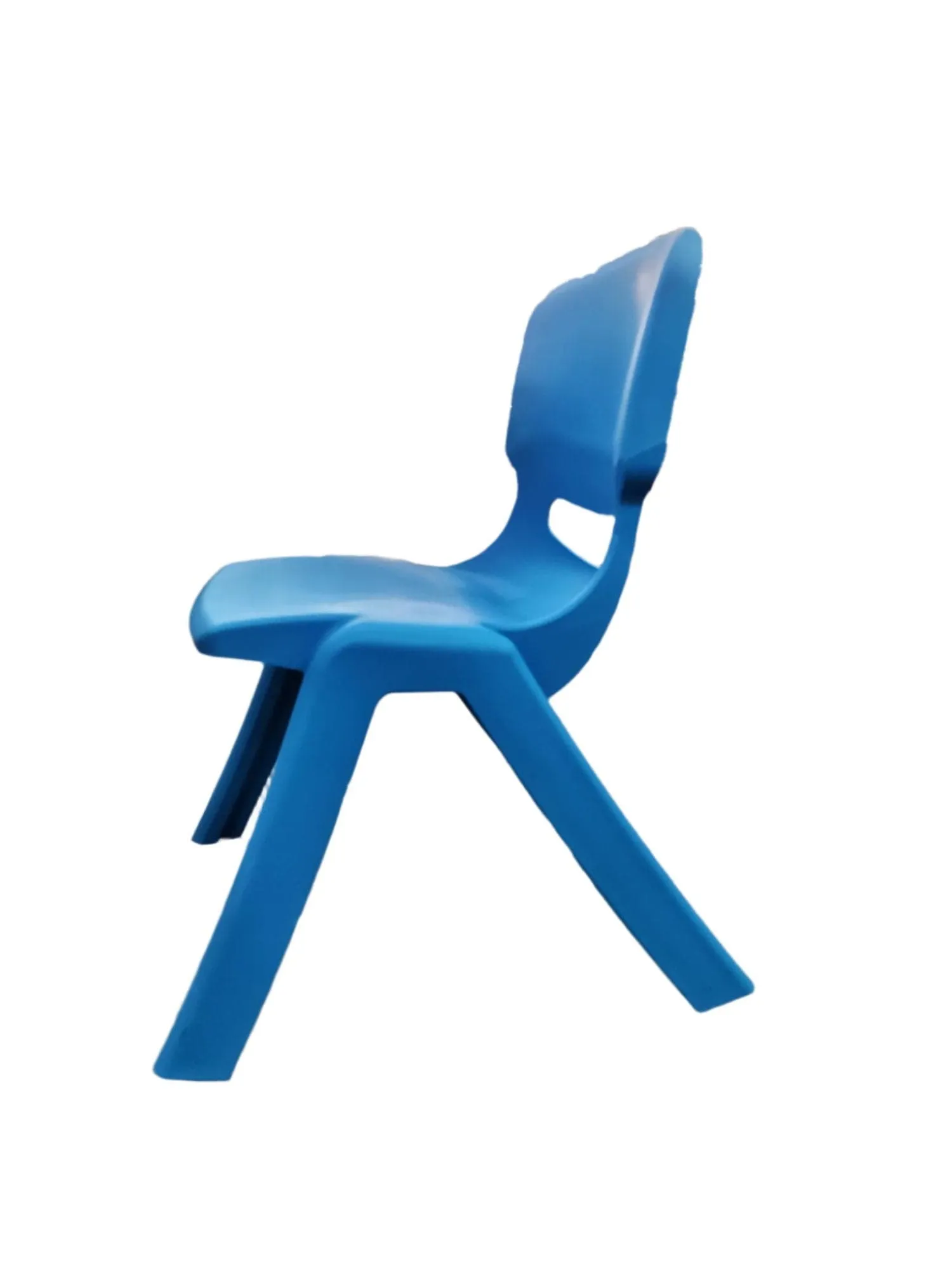Kids Strong Stackable Plastic Chair Blue