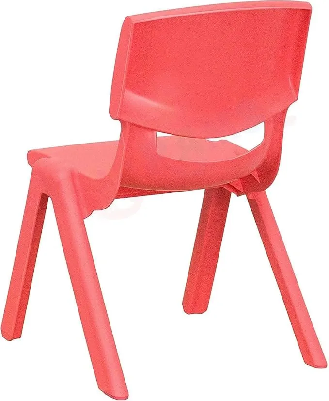 Kids Strong Stackable Plastic Chair Red
