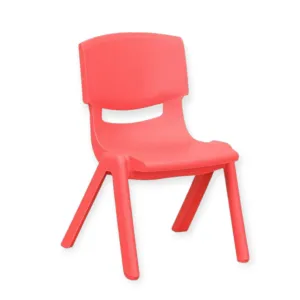 Kids Strong Stackable Plastic Chair Red