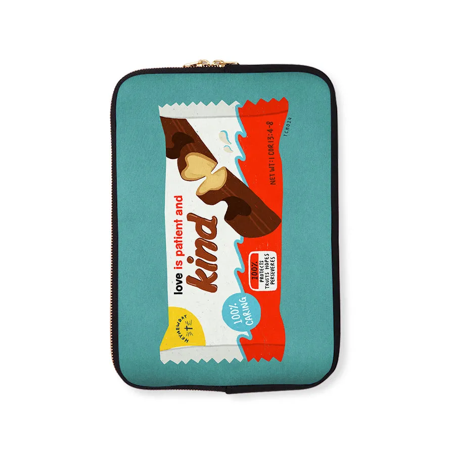 Kind Chocolate | Laptop Sleeve {LOVE SUPERMARKET}