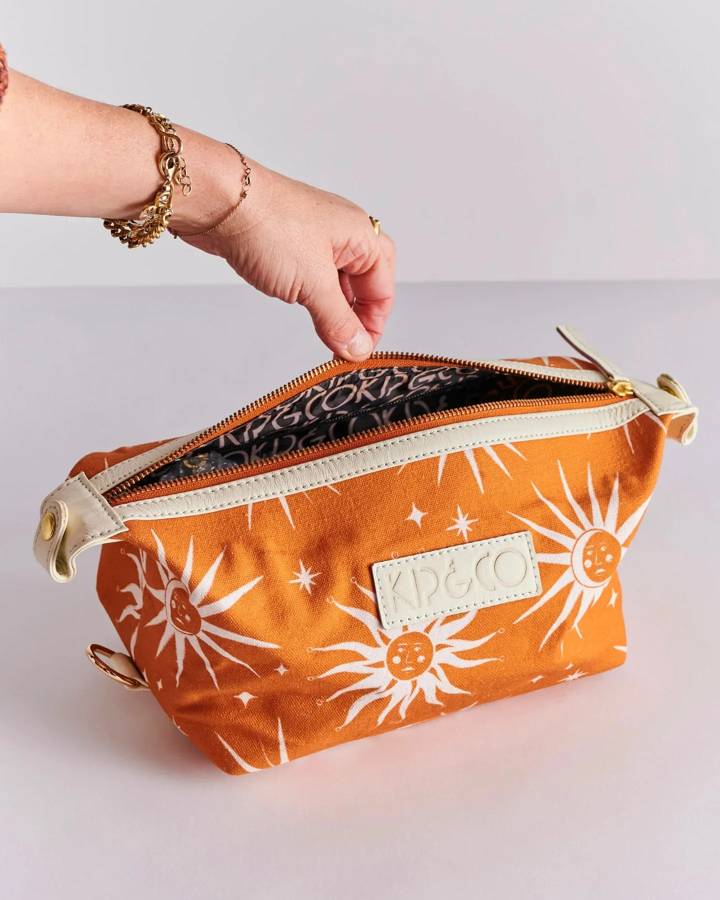 Kip & Co - Toiletry Bag (Ray Of Light Ochre)