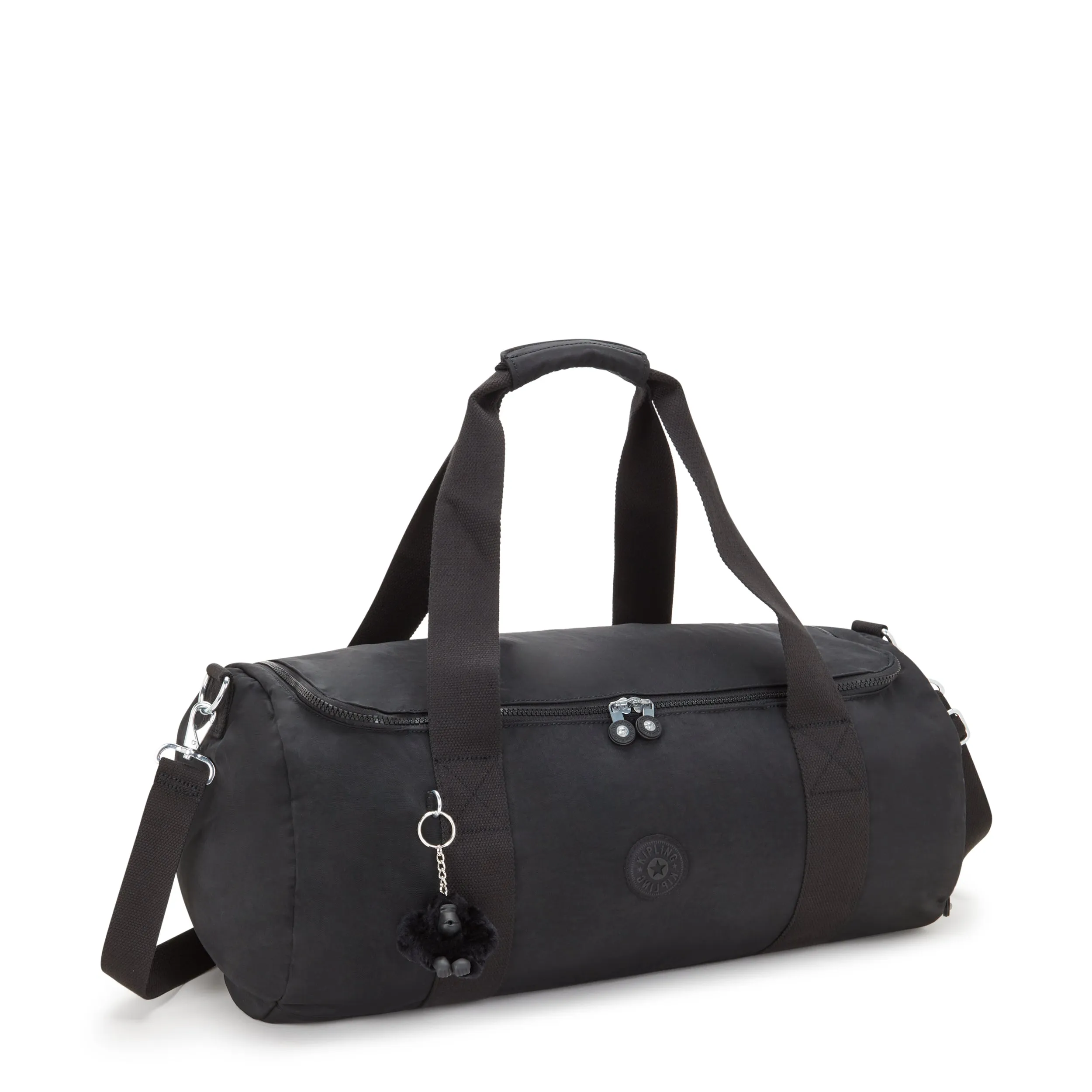 KIPLING-Argus S-Small Weekender-Black Noir-I6810-P39
