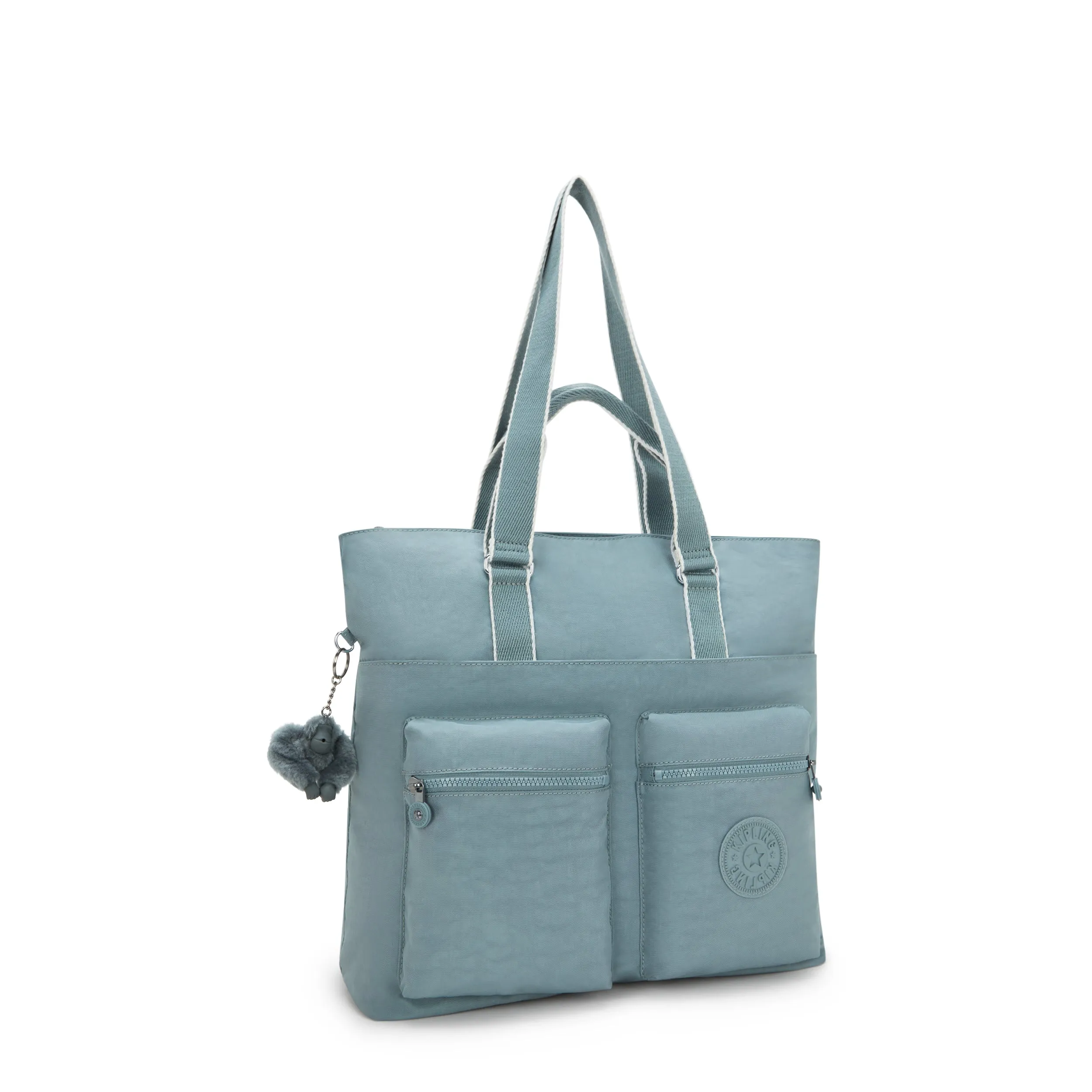 Kipling India Relaxed Grey Large Tote I4609-3NL