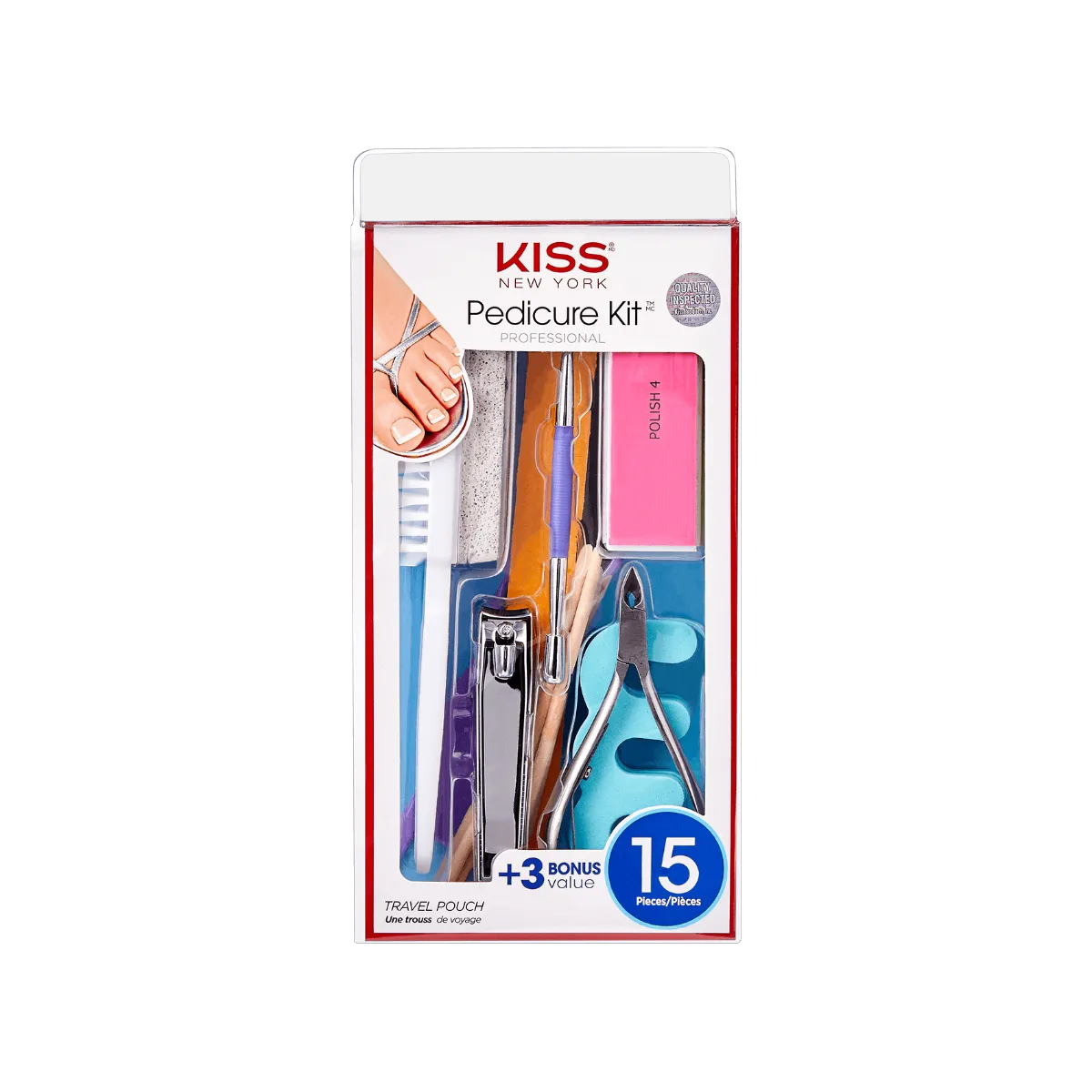 KISS Professional Pedicure Kit PRK01 (B00046.M17)