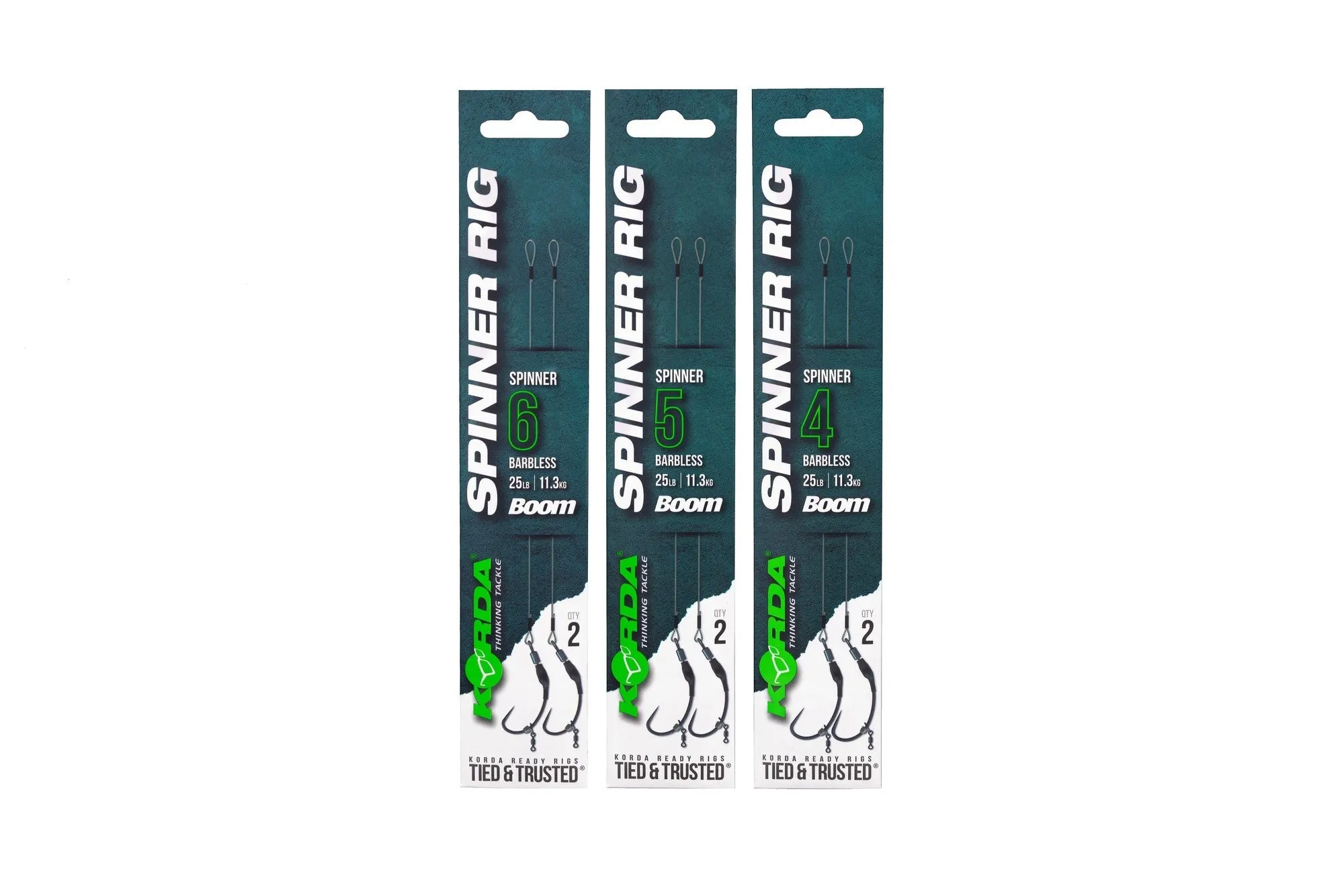 Korda Spinner Hook Rig Spinner Barbless