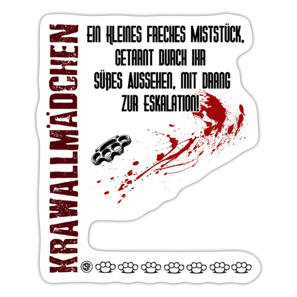 Krawallmädchen - Sticker