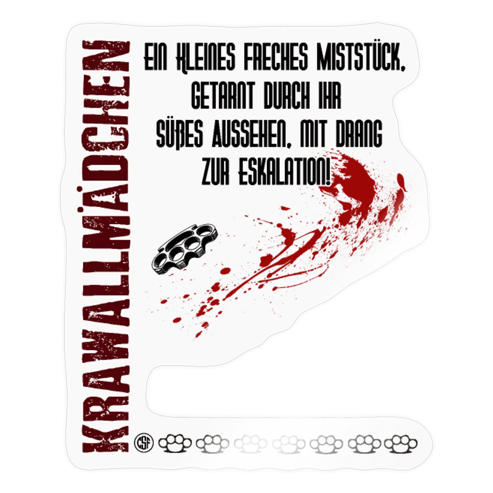 Krawallmädchen - Sticker