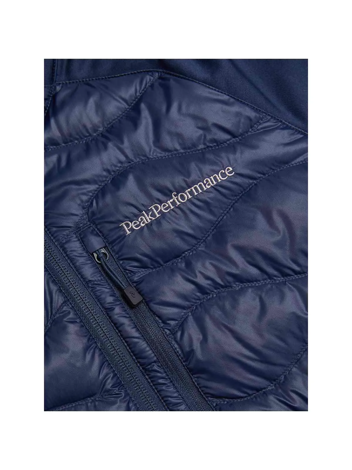 Kurtka puchowa Peak Performance M Helium Down Hybrid Jacket granatowy