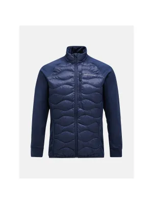 Kurtka puchowa Peak Performance M Helium Down Hybrid Jacket granatowy