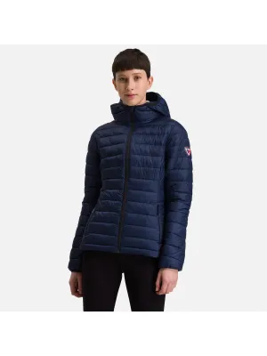 Kurtka Rossignol damska W Rossi Hood Jkt granatowy