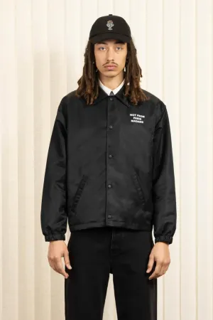 LA VESTE SLOGAN - BLACK