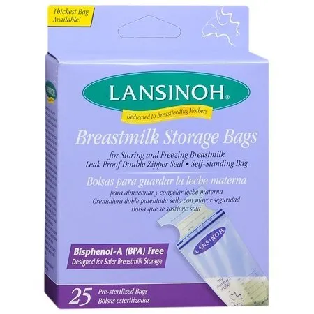 Lansinoh Breastmilk Storage Bags, 75 ct