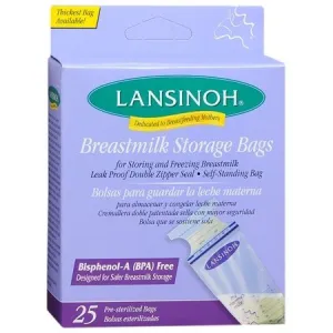 Lansinoh Breastmilk Storage Bags, 75 ct