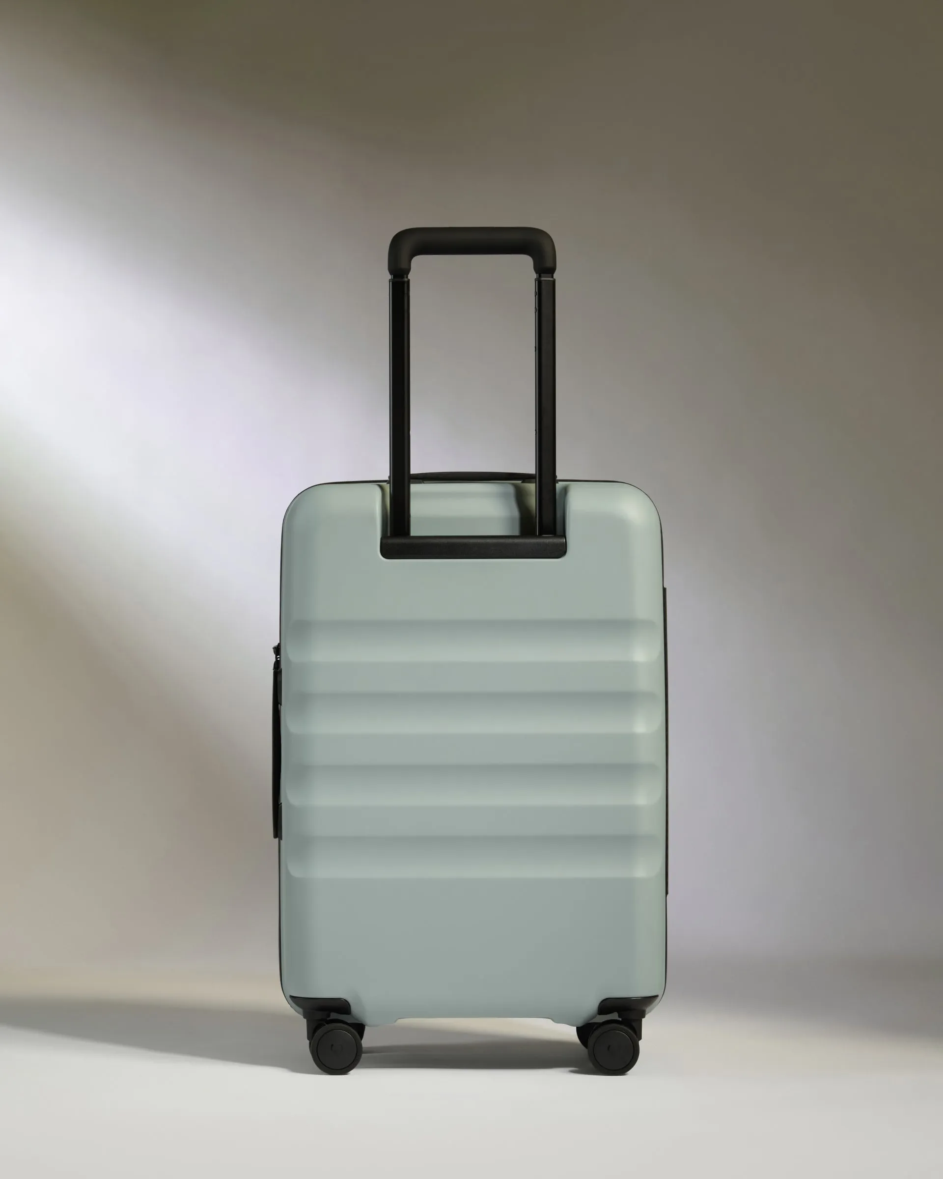 Large Carry-on Luggage in Mist Blue - Icon Stripe