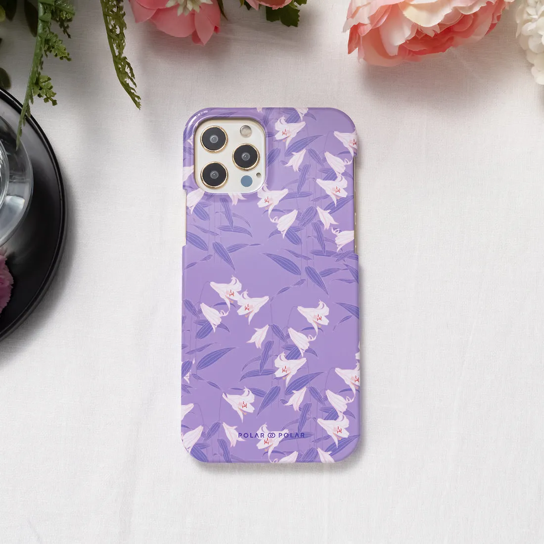Lavender Lily Custom - iPhone 12 Case