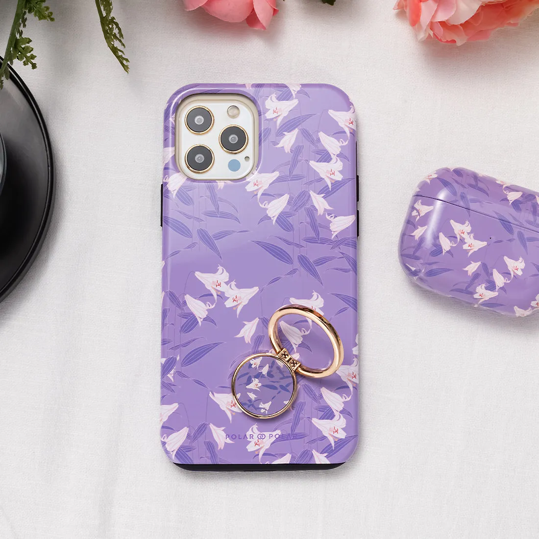 Lavender Lily Custom - iPhone 12 Case
