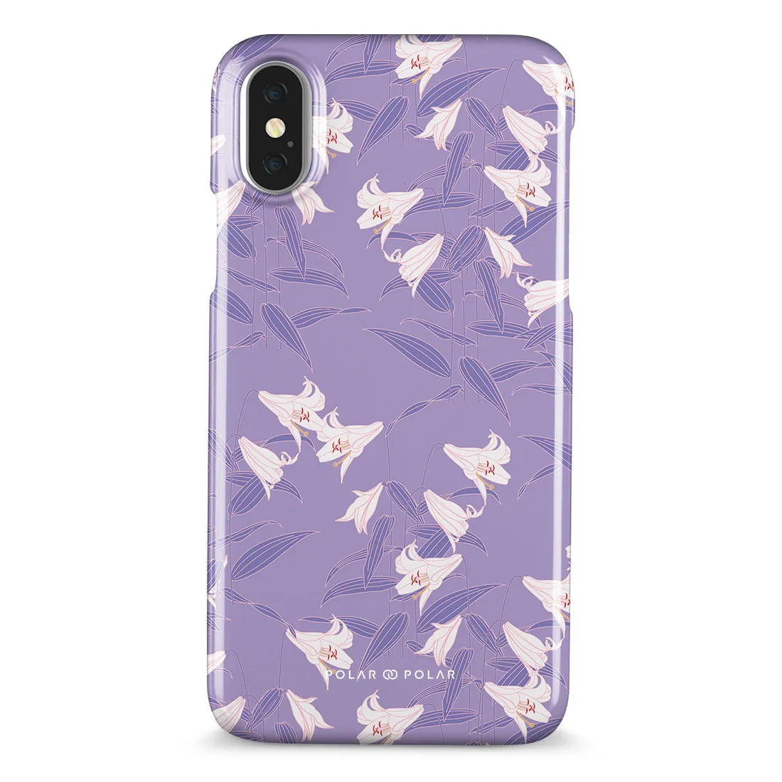 Lavender Lily Custom - iPhone X / XS Case