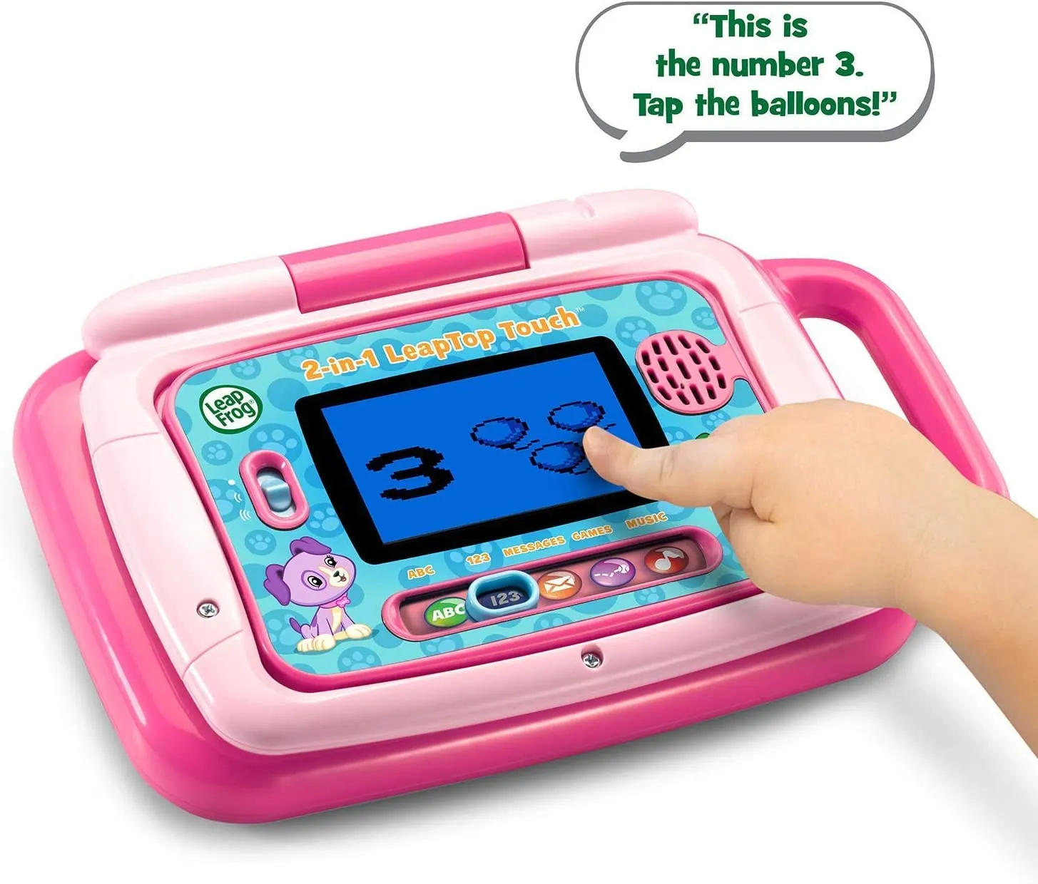 LeapFrog 2-in-1 LeapTop Touch (Pink)