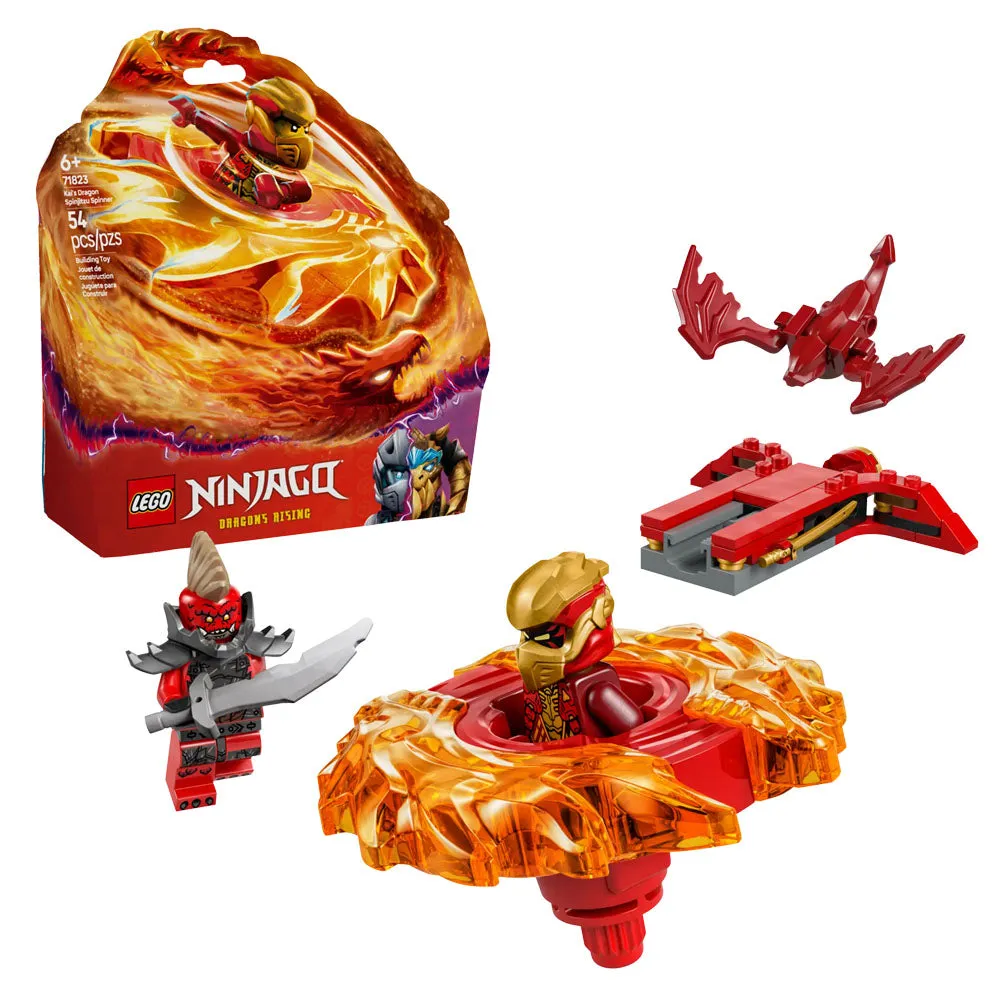 LEGO Ninjago Kais Dragon Spinjitzu Spinner - 71823