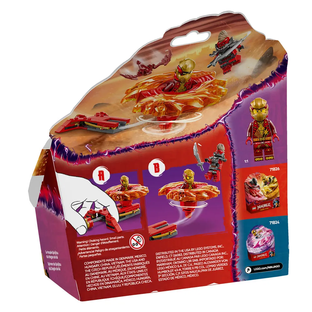 LEGO Ninjago Kais Dragon Spinjitzu Spinner - 71823