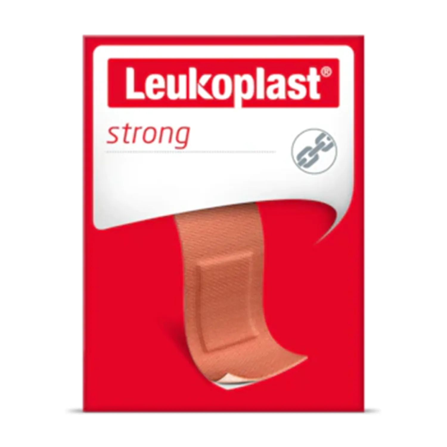 Leukoplast Strong Fabric Plasters | 2.2 x 3.8cm | Pack of 100