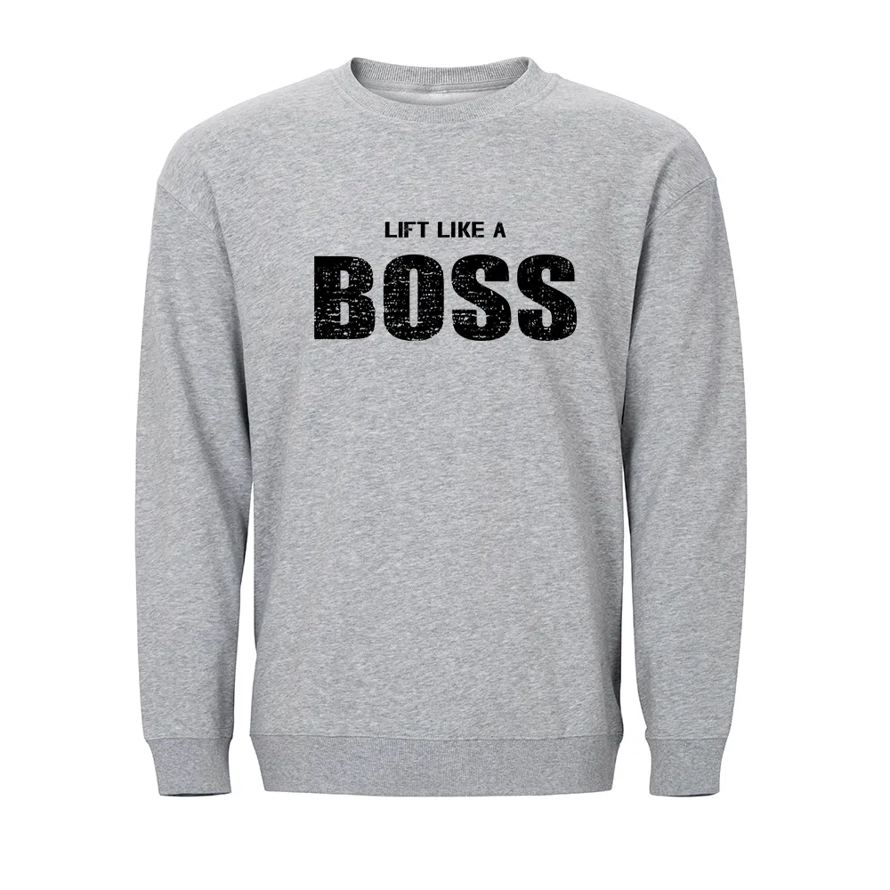 Lift like a Boss Crewneck Sweatshirt