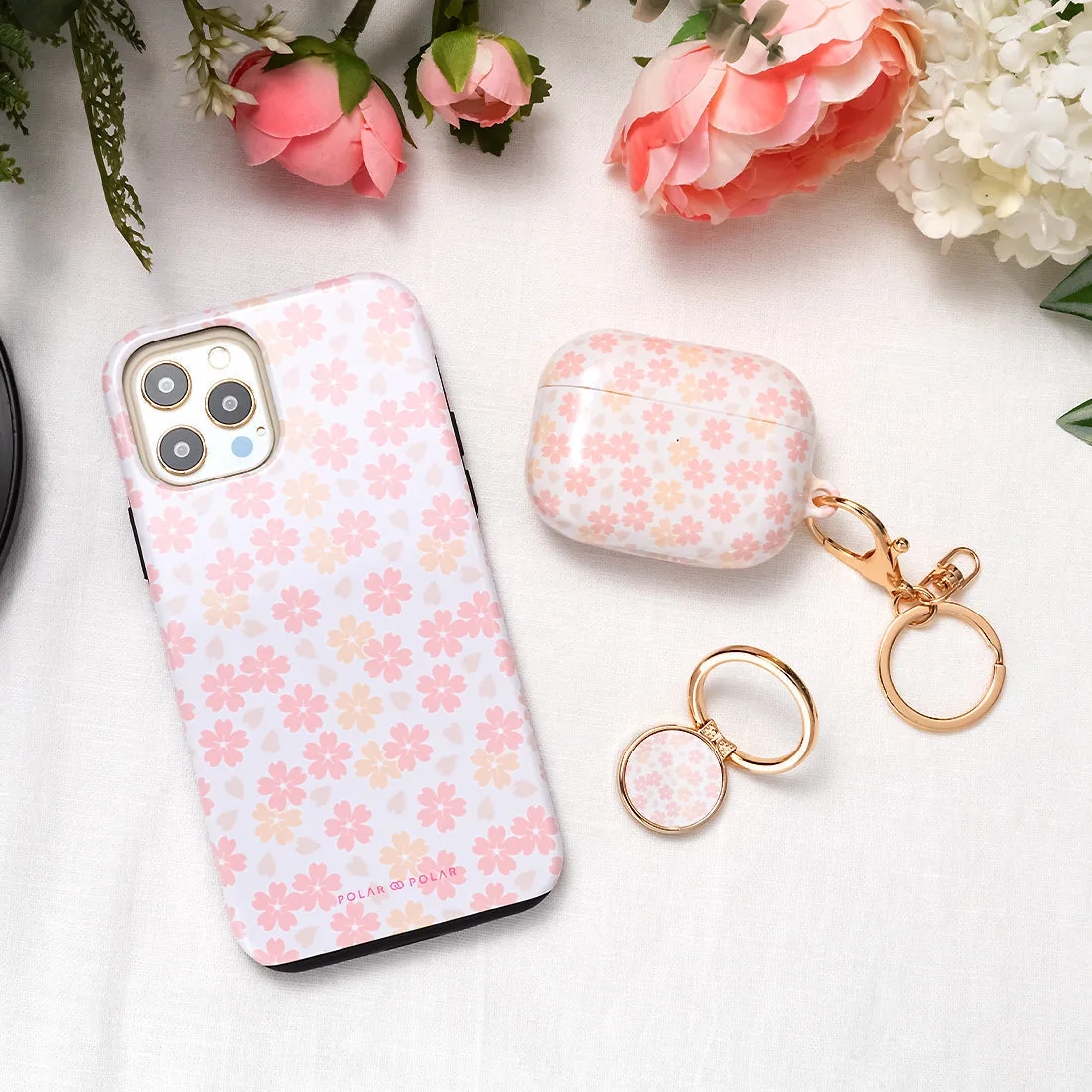 Light Pink Sakura Custom - iPhone 14 Pro Max Case