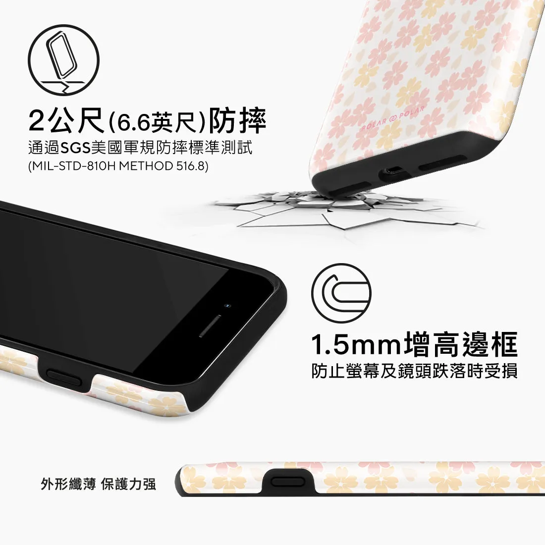 Light Pink Sakura Custom - iPhone 8 Plus/7 Plus Case