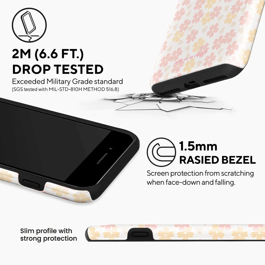 Light Pink Sakura Custom - iPhone 8 Plus/7 Plus Case