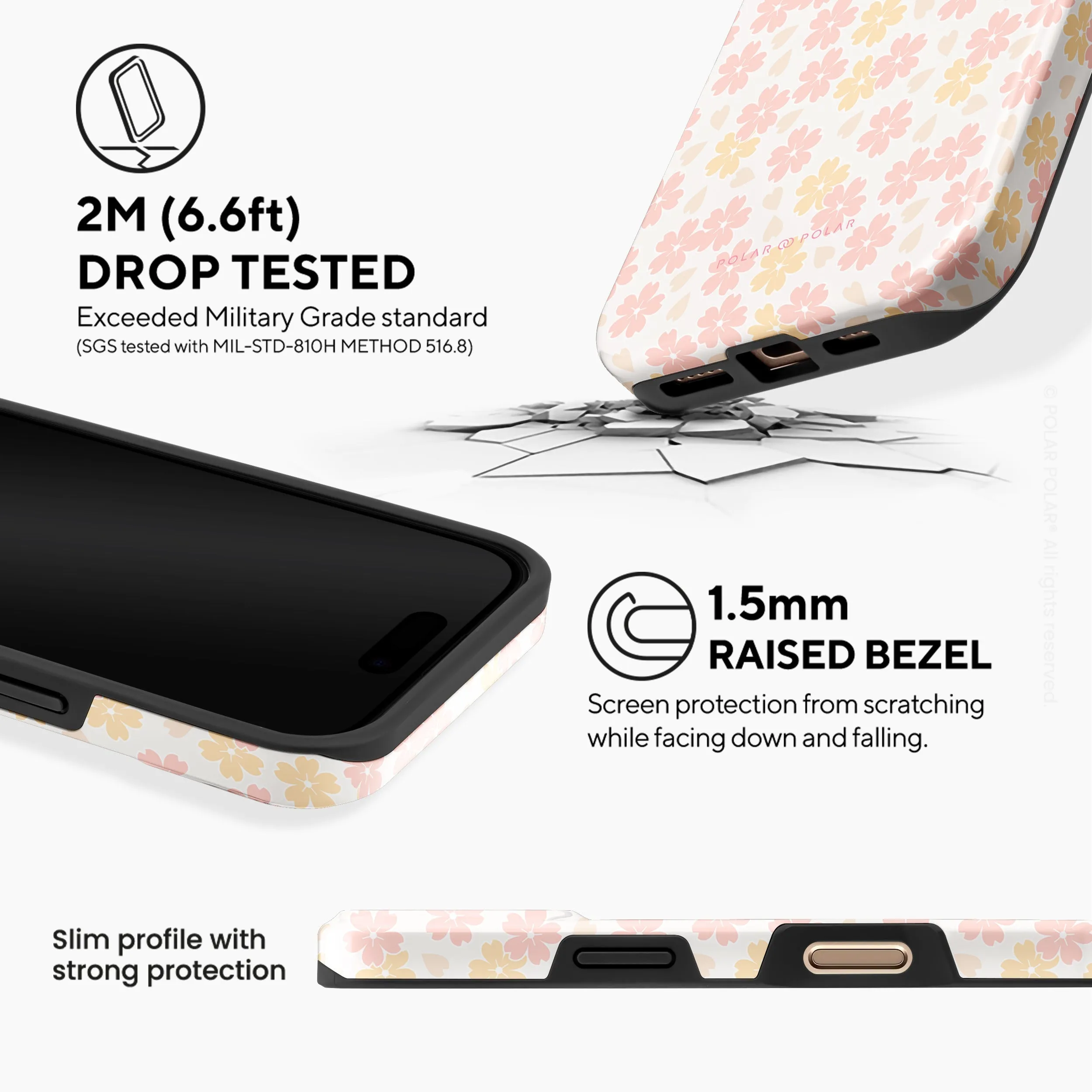 Light Pink Sakura - iPhone 16 Pro Case