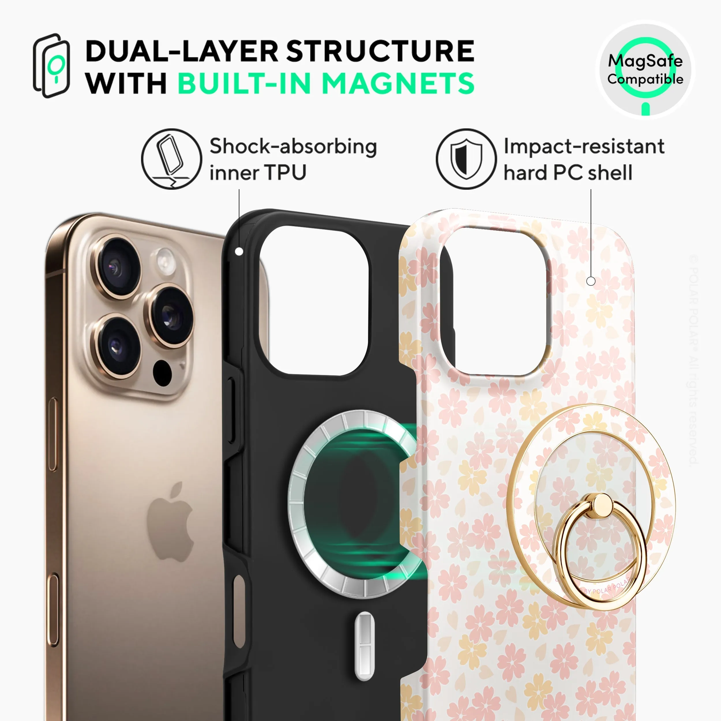 Light Pink Sakura - iPhone 16 Pro Case