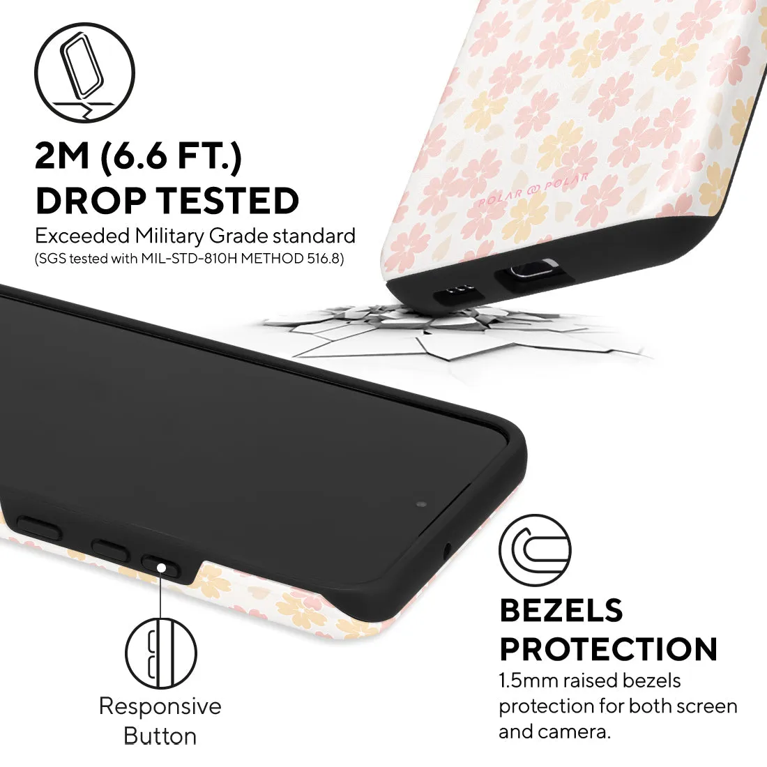 Light Pink Sakura - Samsung Galaxy S22  5G Case
